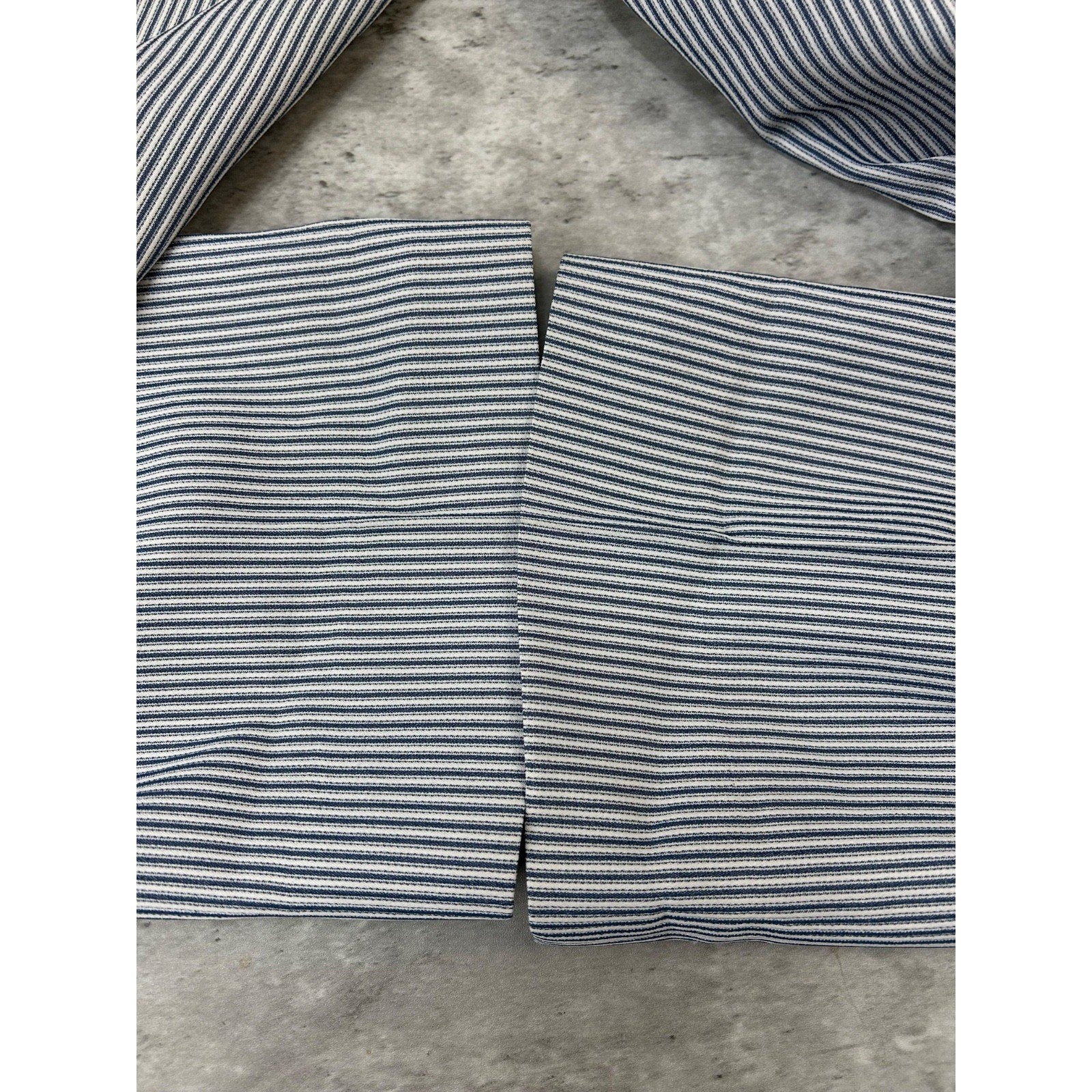 Vintage 1970s Pinstripe Pleated Trouser Pants Size 30