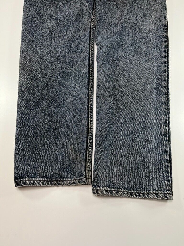 Vintage 90s Levi's 505 XX Acid Wash Denim Pants Size 33 Gray