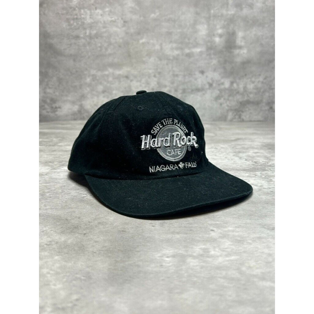 Vintage Hard Rock Cafe Niagara Fall Destination Spell Out Snapback Hat OSFA