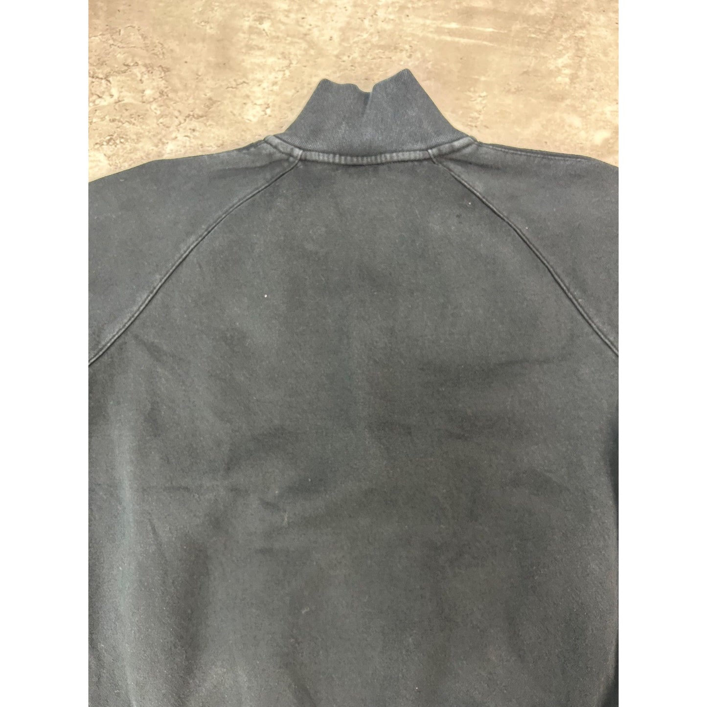 Vintage 2000s Nike Embroidered Mini Swoosh 1/4 Zip Crewneck Sweatshirt YOUTH XL