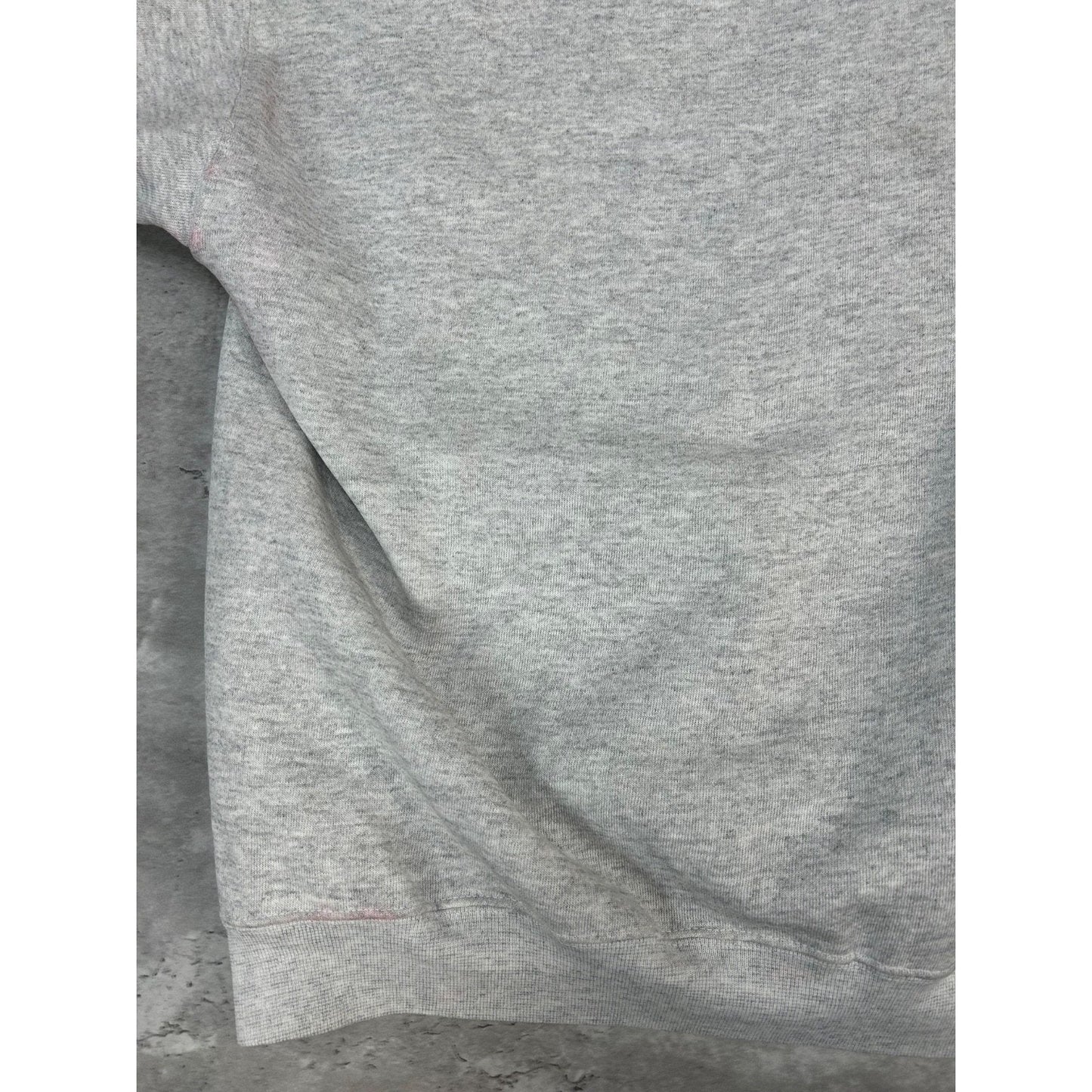 Vintage 90s River Dell Hawks NCAA Baseball Graphic Hooded Sweatshirt Size Large