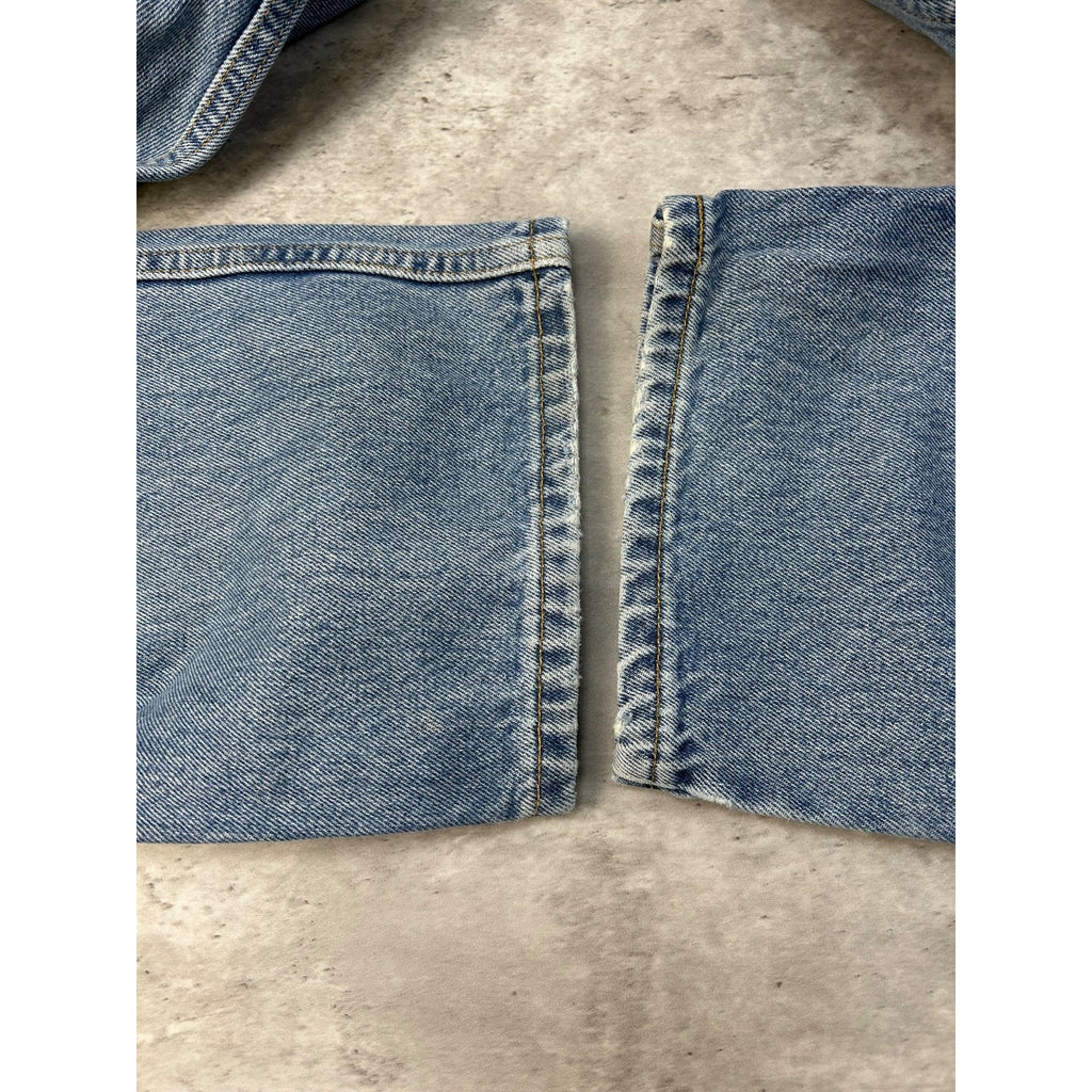 Vintage 90s Levis 550 Red Tab Light Wash Denim Pants Size 36