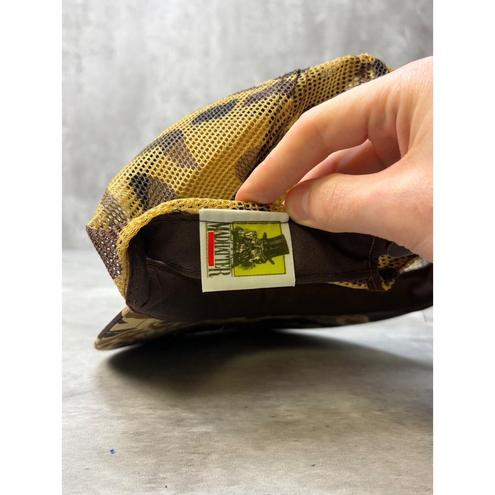 Vintage 80s Bow For It Dan Neebe Archery Two Tone Trucker Snapback Hat OSFA