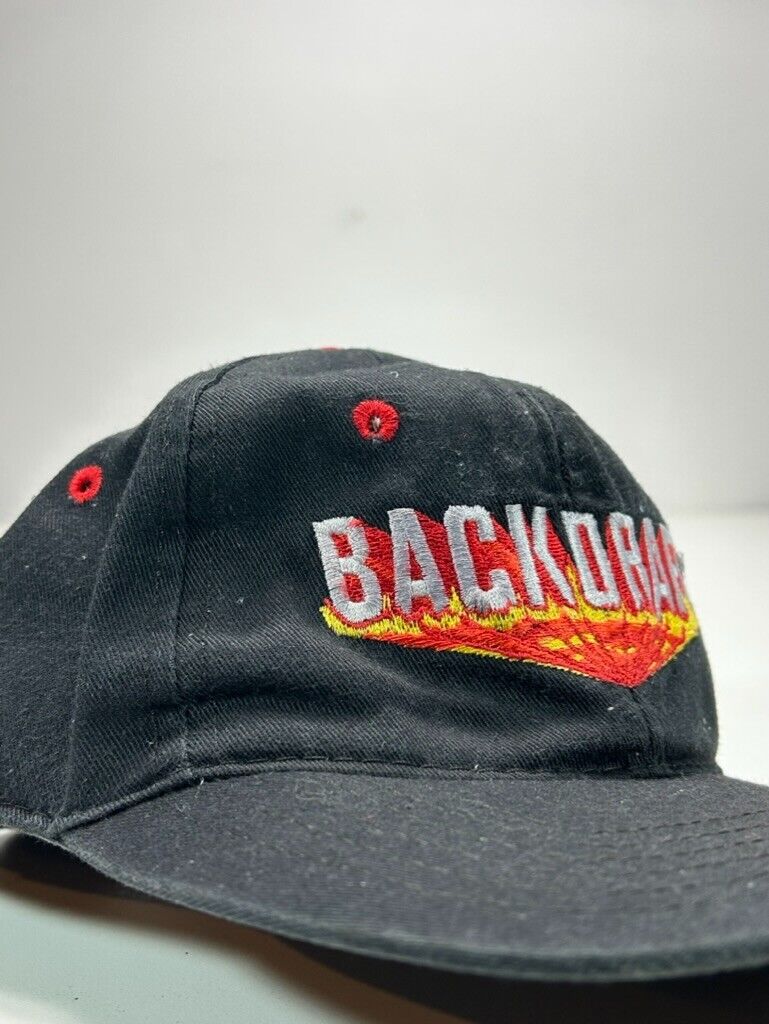 Vintage 90s Backdraft Movie Promo Embroidered Spellout Snapback Hat OSFA