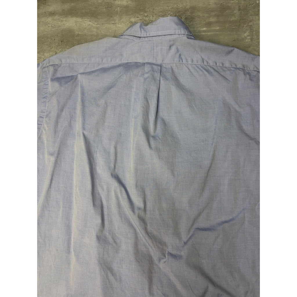 Vintage Polo Ralph Lauren Embroidered Pony Long Sleeve Button Up Shirt Size 2XL