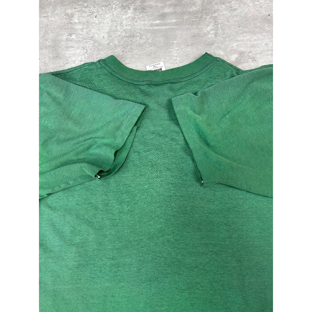 Vintage 90s Michigan State Spartans NCAA Collegiate Crest Spellout T-Shirt Large