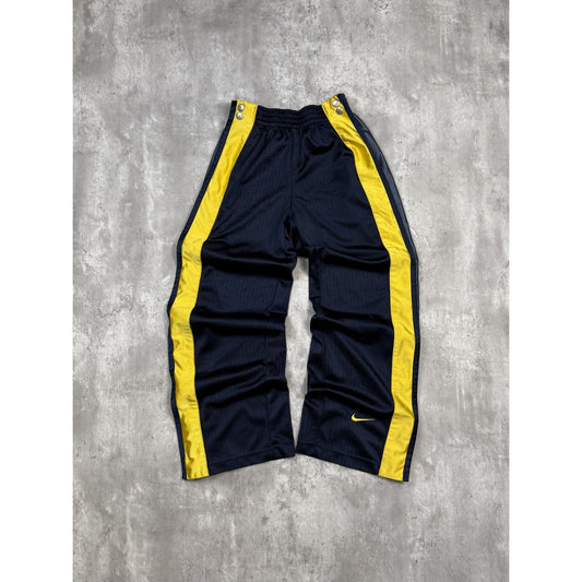 Vintage 2000s Nike Embroidered Swoosh Nylon Tearaway Pants Size Large YOUTH