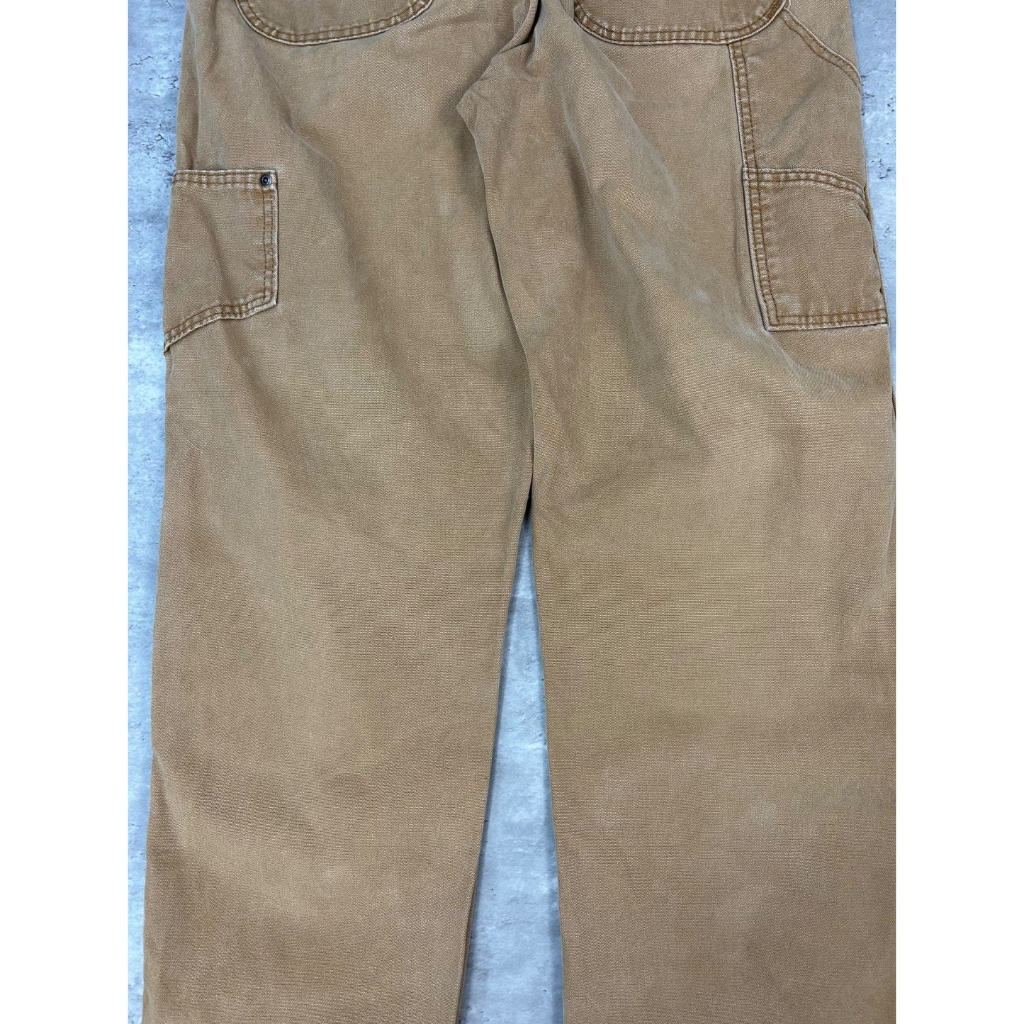 Dickies Canvas Workwear Five Pocket Pants Size 39 Beige