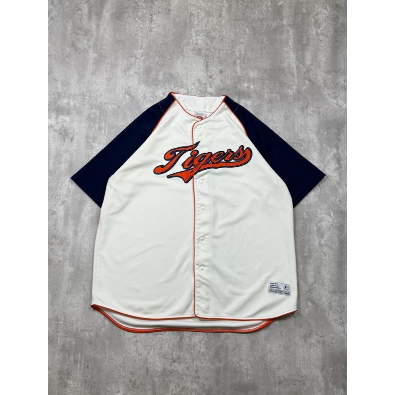 Vintage Detroit Tigers MLB Tailsweep Stitched Baseball Jersey Size 2XL