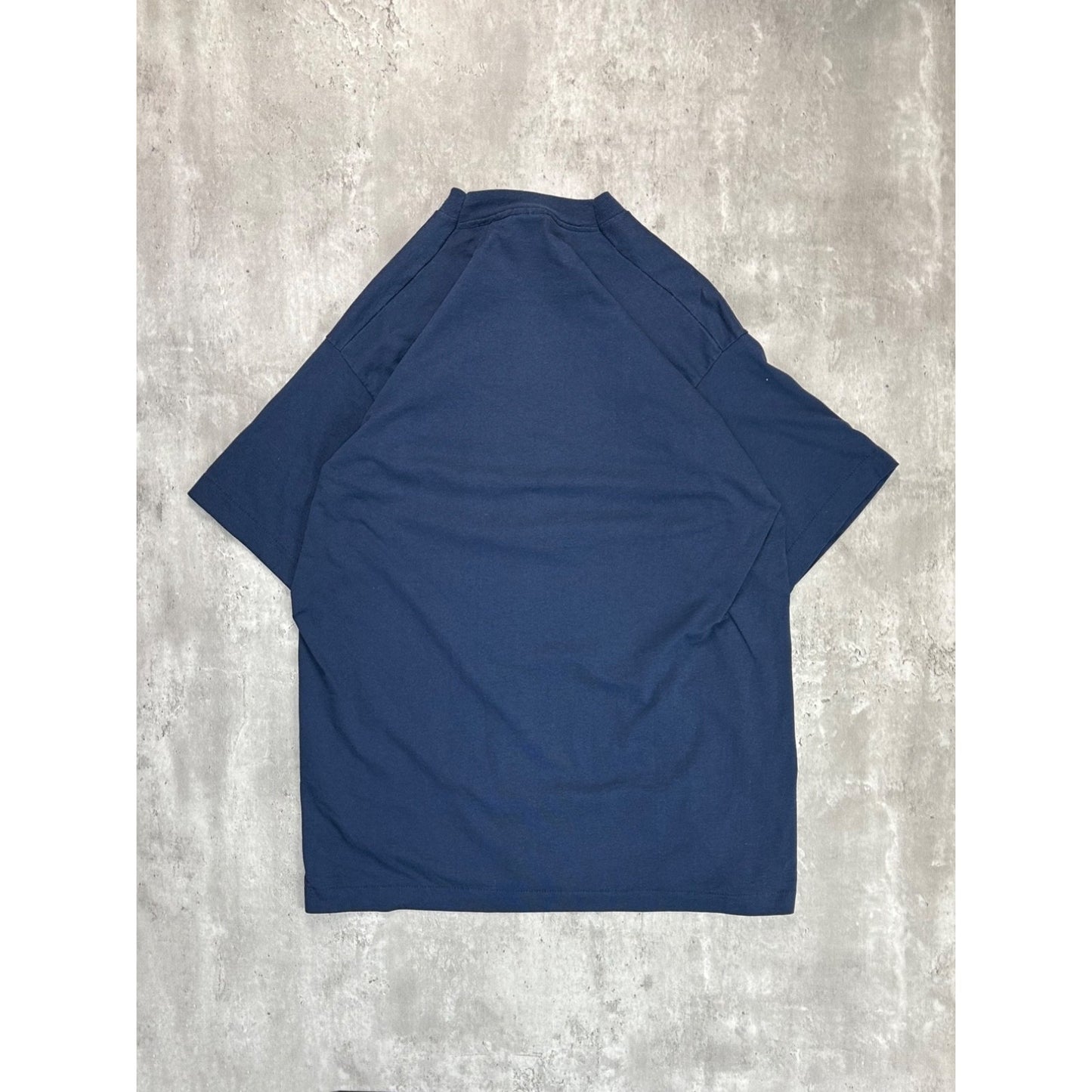 Vintage 90s Sunoco Fuel Graphic Spellout Logo T-Shirt Size XL Blue