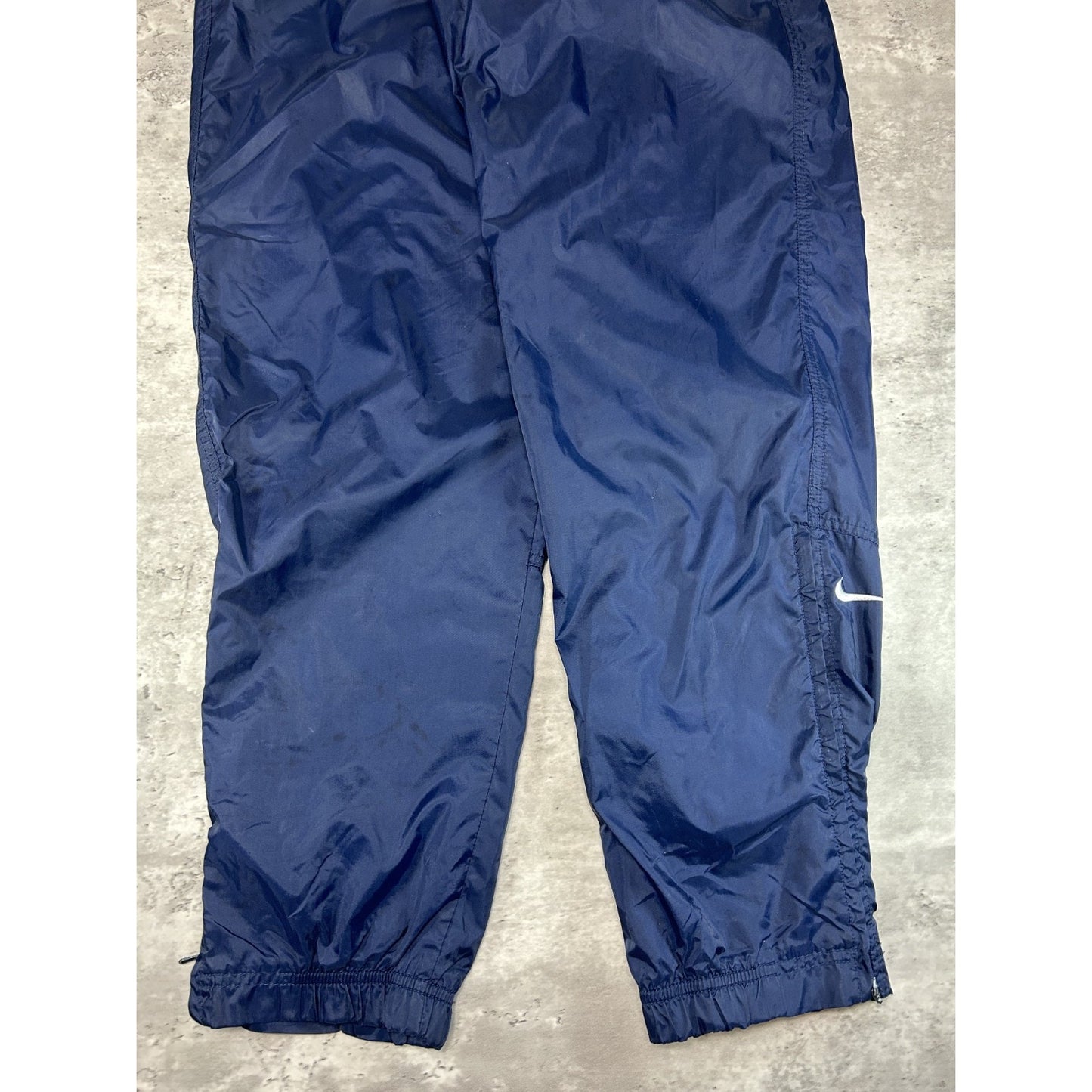 Vintage Nike Embroidered Swoosh Nylon Track Pants Size Medium