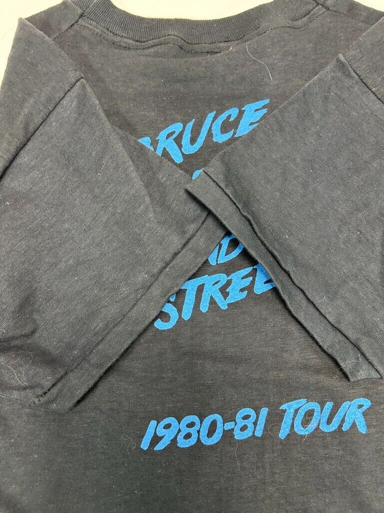 Vintage 1980 Bruce Springsteen And The E Street Band Music Tour T-Shirt Medium