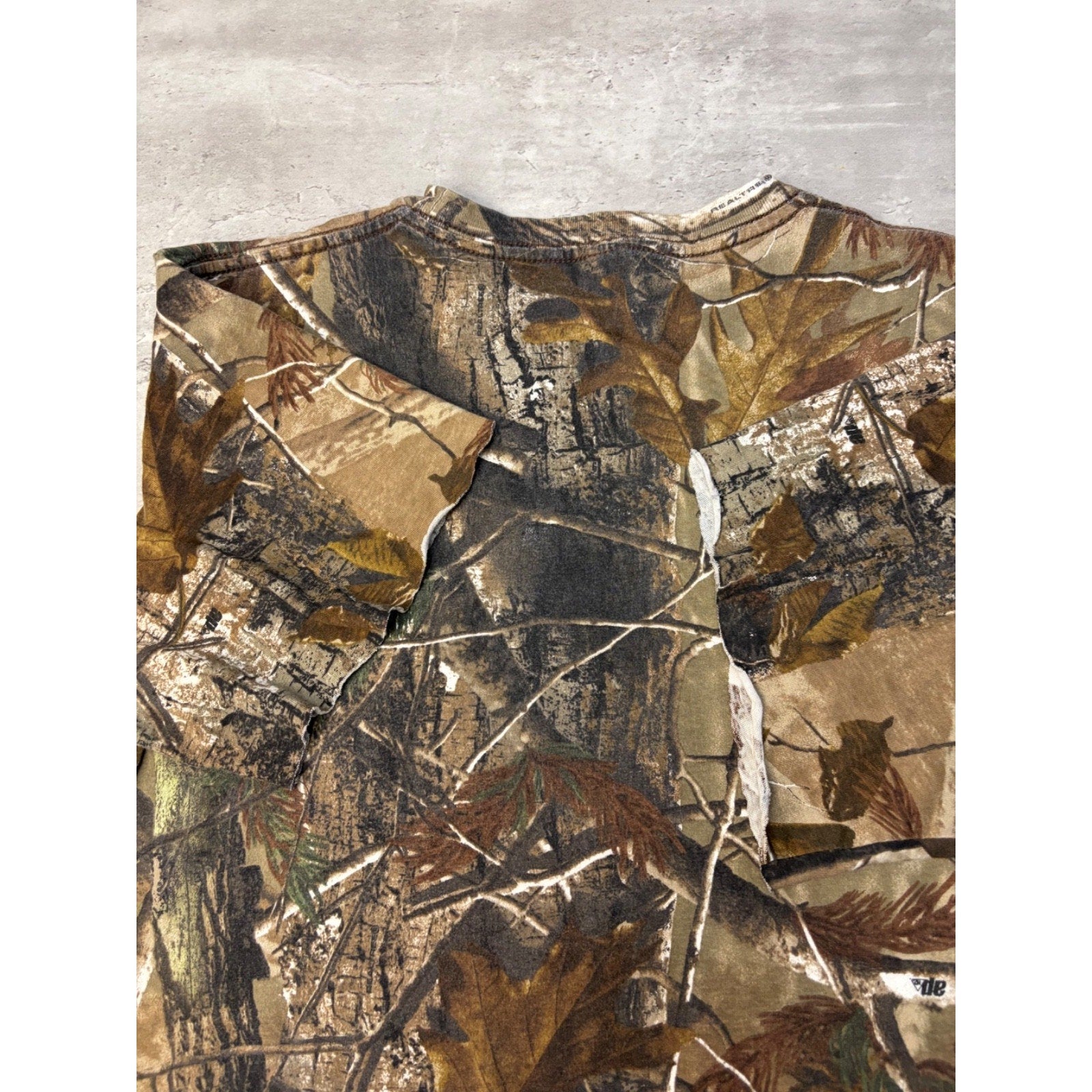Vintage Liberty Realtree AP Hunting Camo T-Shirt Size Large