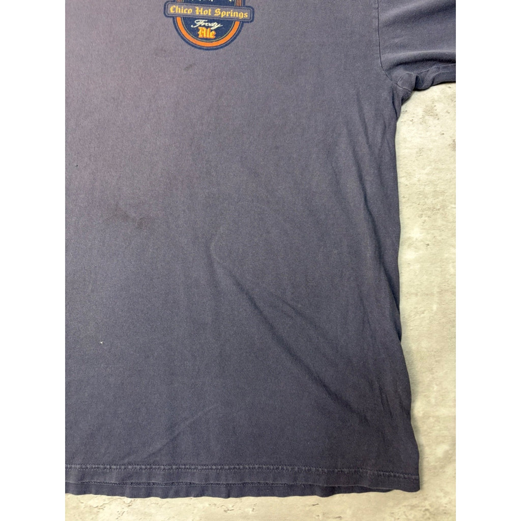 Vintage Chico Hot Springs Destination Graphic Long Sleeve T-Shirt Size XL