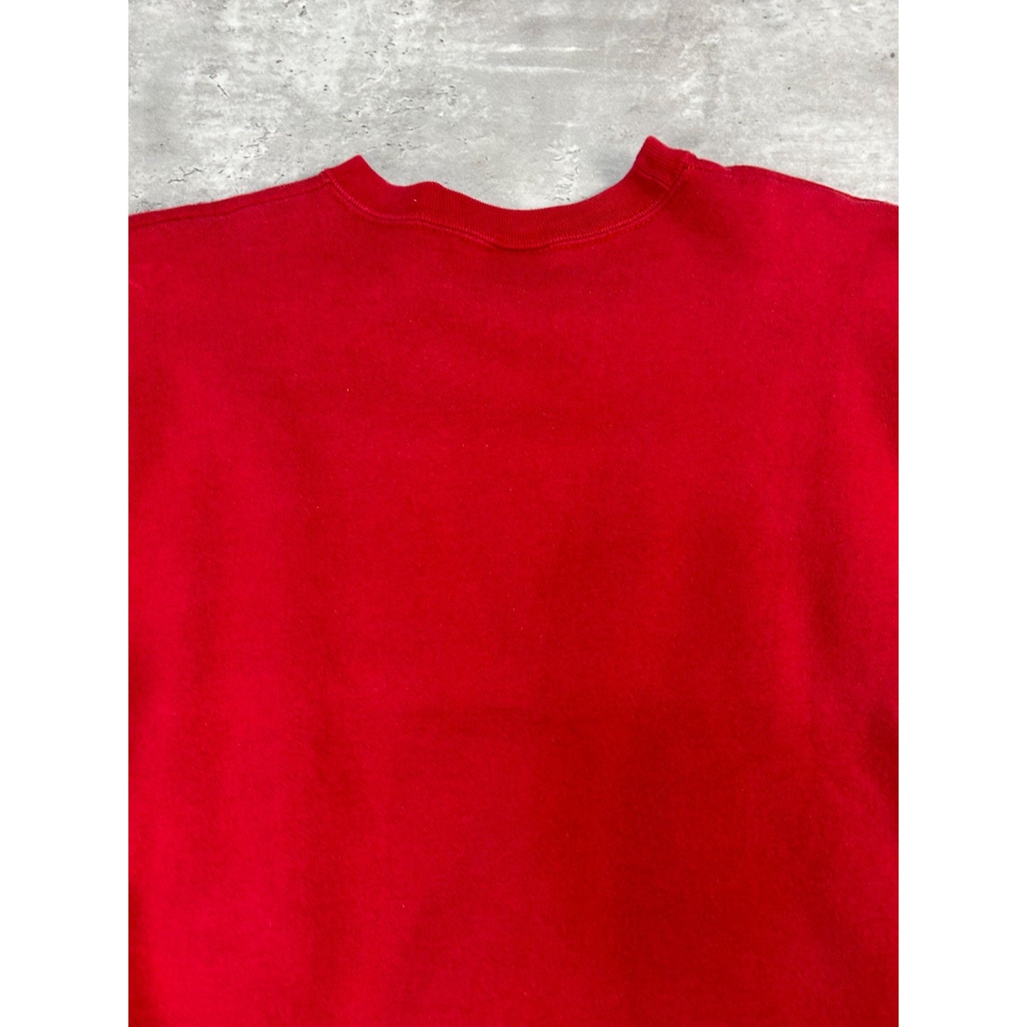 Vintage 90s Guess Jeans Embroidered Spellout Tonal Sweatshirt Size Medium