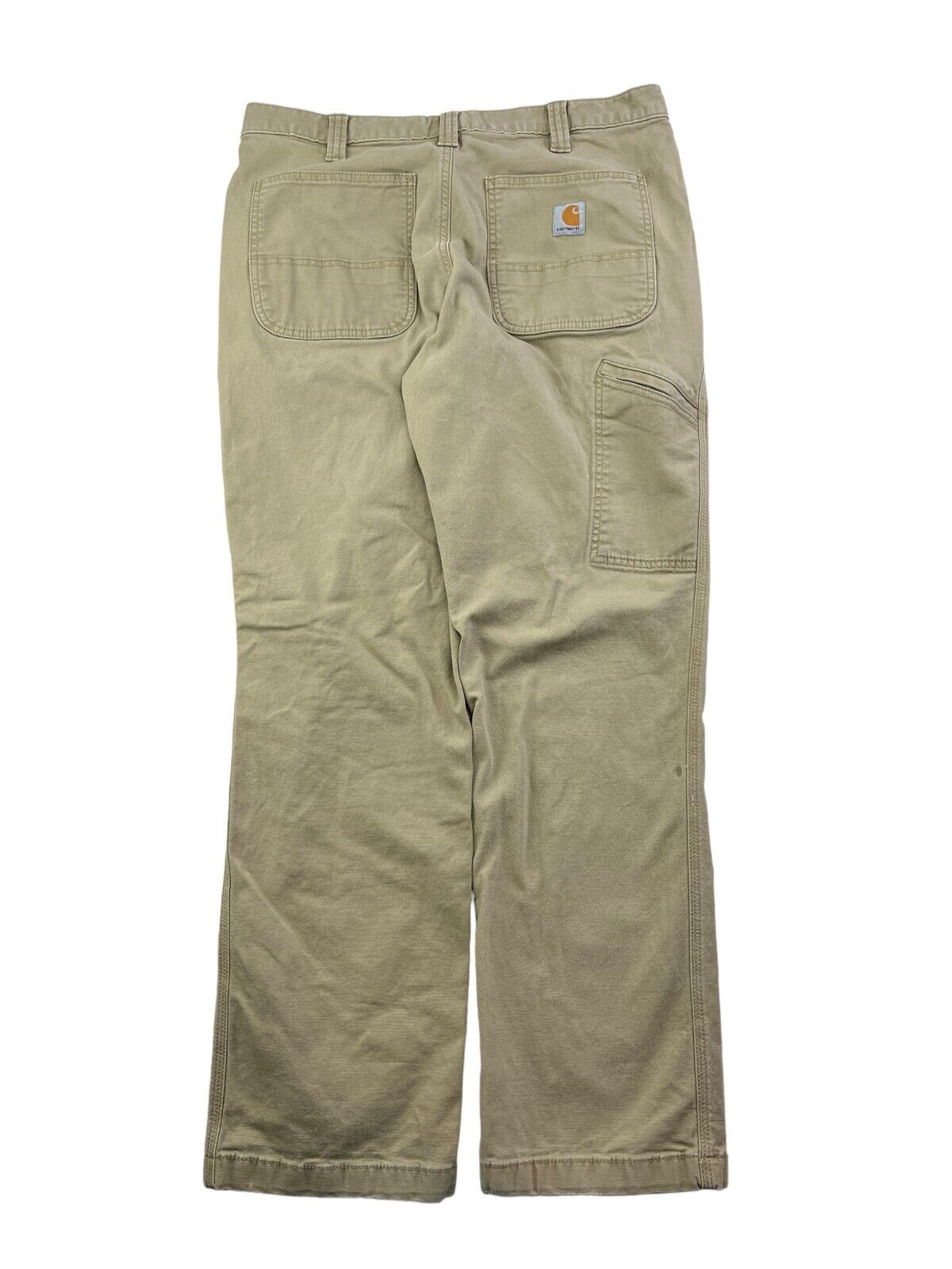 Carhartt Canvas Workwear Relaxed Fit Pants Size 34 Beige