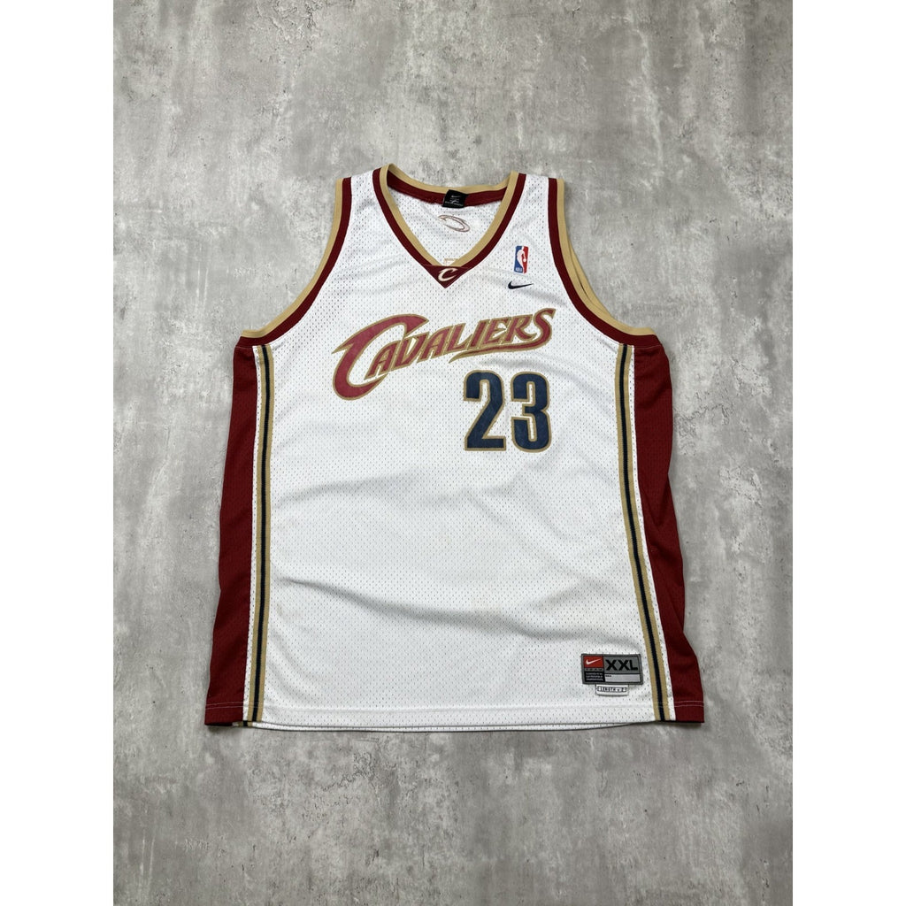 Vintage Lebron James #23 Cleveland Cavaliers NBA Nike Basketball Jersey Size 2XL