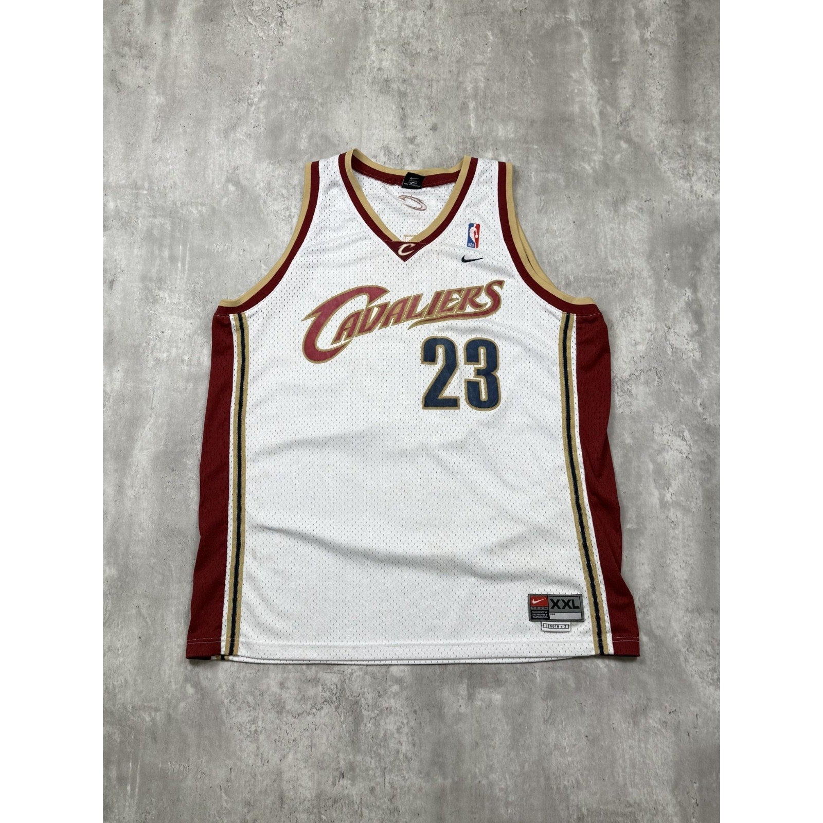 Vintage Lebron James #23 Cleveland Cavaliers NBA Nike Basketball Jersey Size 2XL
