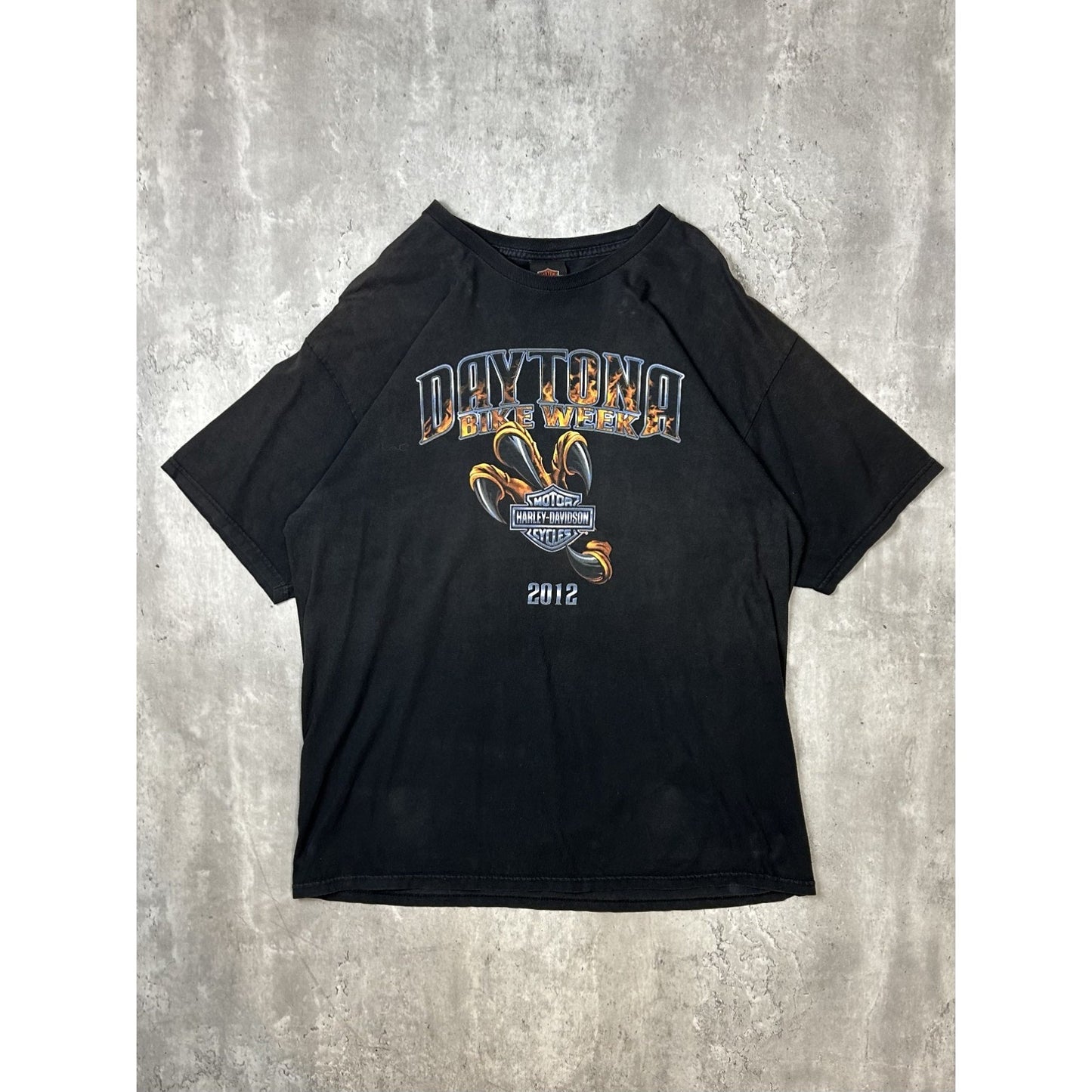 Harley Davidson Motorcycles Daytona BIke Week Graphic T-Shirt Size XL Black