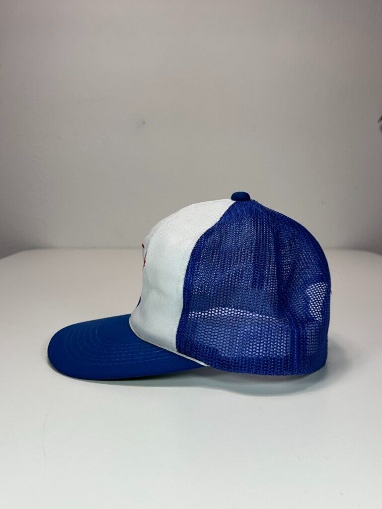 Vintage 80s/90s Toronto Blue Jays MLB Embroidered Trucker Snapback Hat OSFA