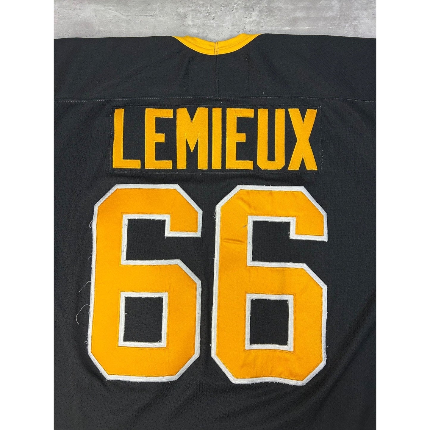 Vintage Mario Lemieux #66 Pittsburgh Penguins NHL Hockey Jersey Size 2XL