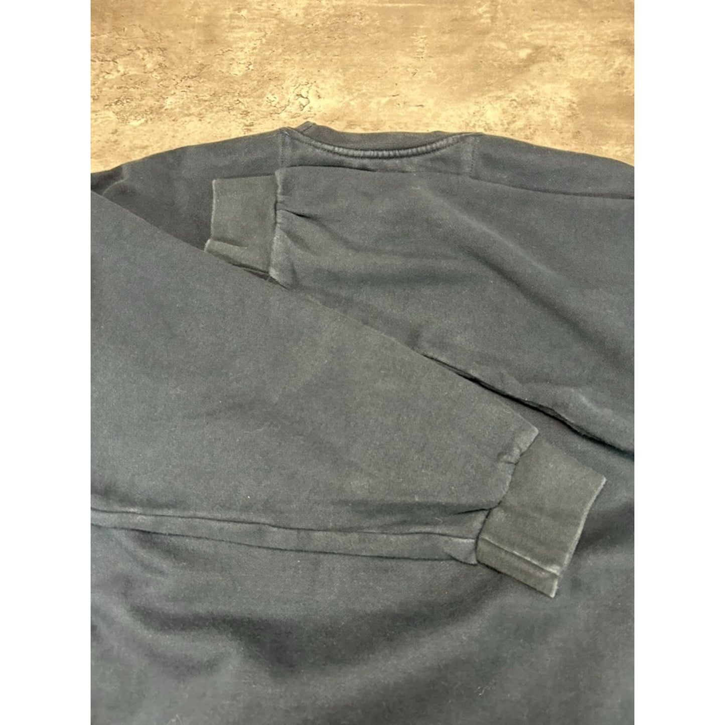 Vintage Chaps Ralph Lauren Embroidered Flag Spellout Sweatshirt Size Large