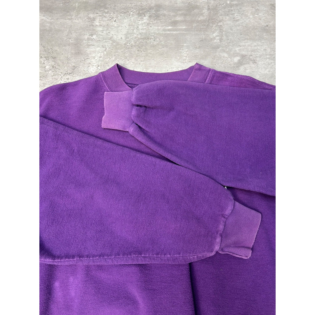 Vintage 90s University Of Western Embroidered Spellout Sweatshirt Size Medium