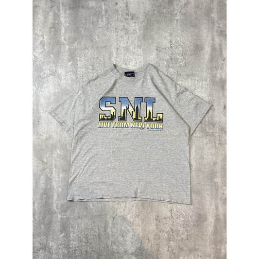 Vintage 2002 Saturday Night Live SNL Spellout Tv Show Promo T-Shirt Size XL
