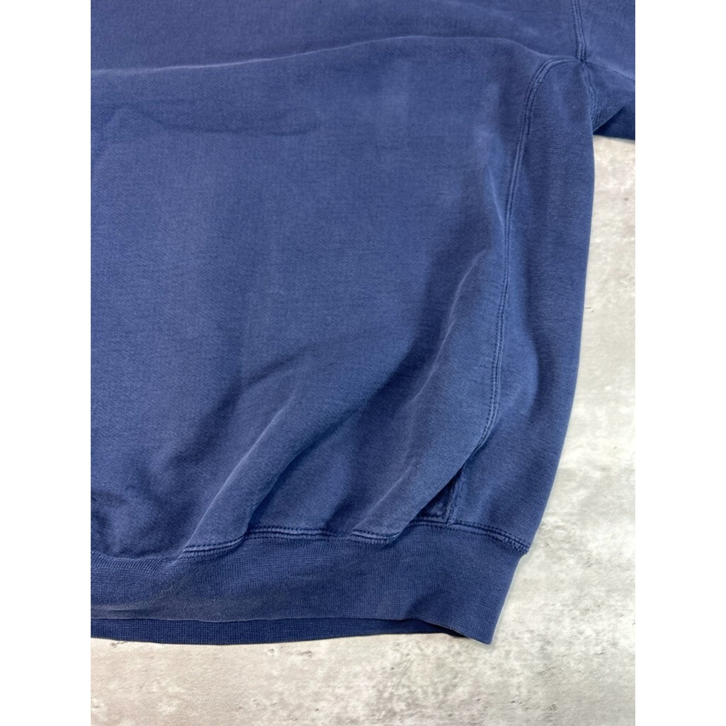 Vintage 90s USA Olympics Baseball Embroidered Spellout Sweatshirt Size XL Blue