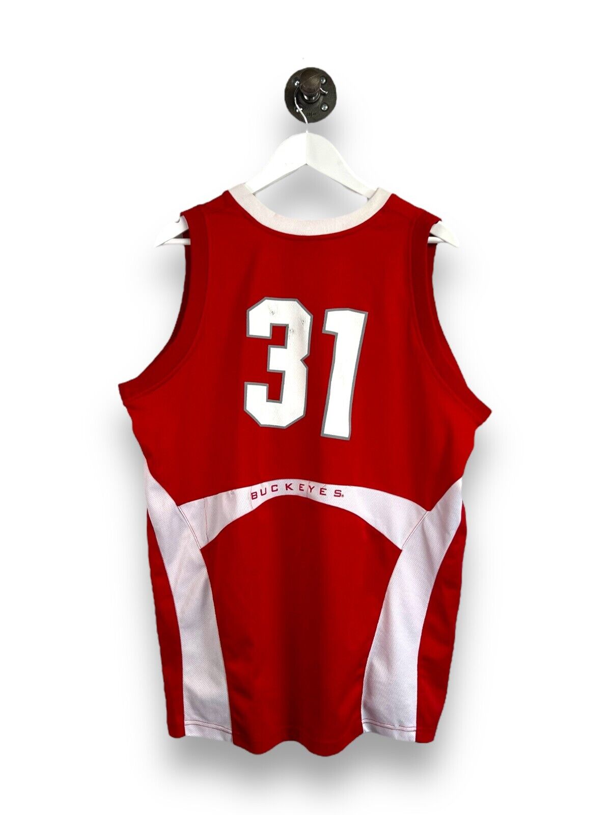 Vintage Ohio State Buckeyes #31 NCAA Collegiate Basketball Jersey Size Large