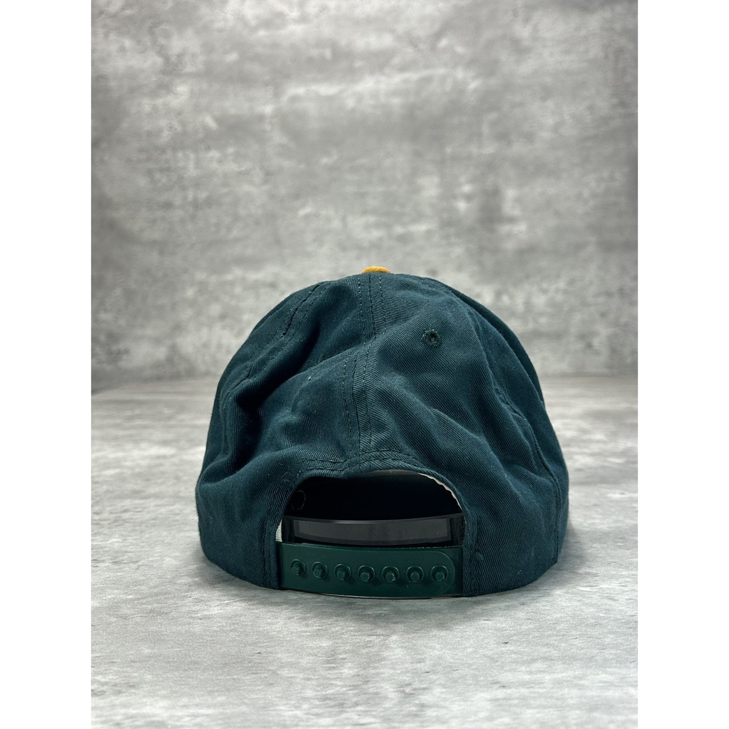 Vintage 90s Green Bay Packers NFL Embroidered Spellout Snapback Hat OSFA