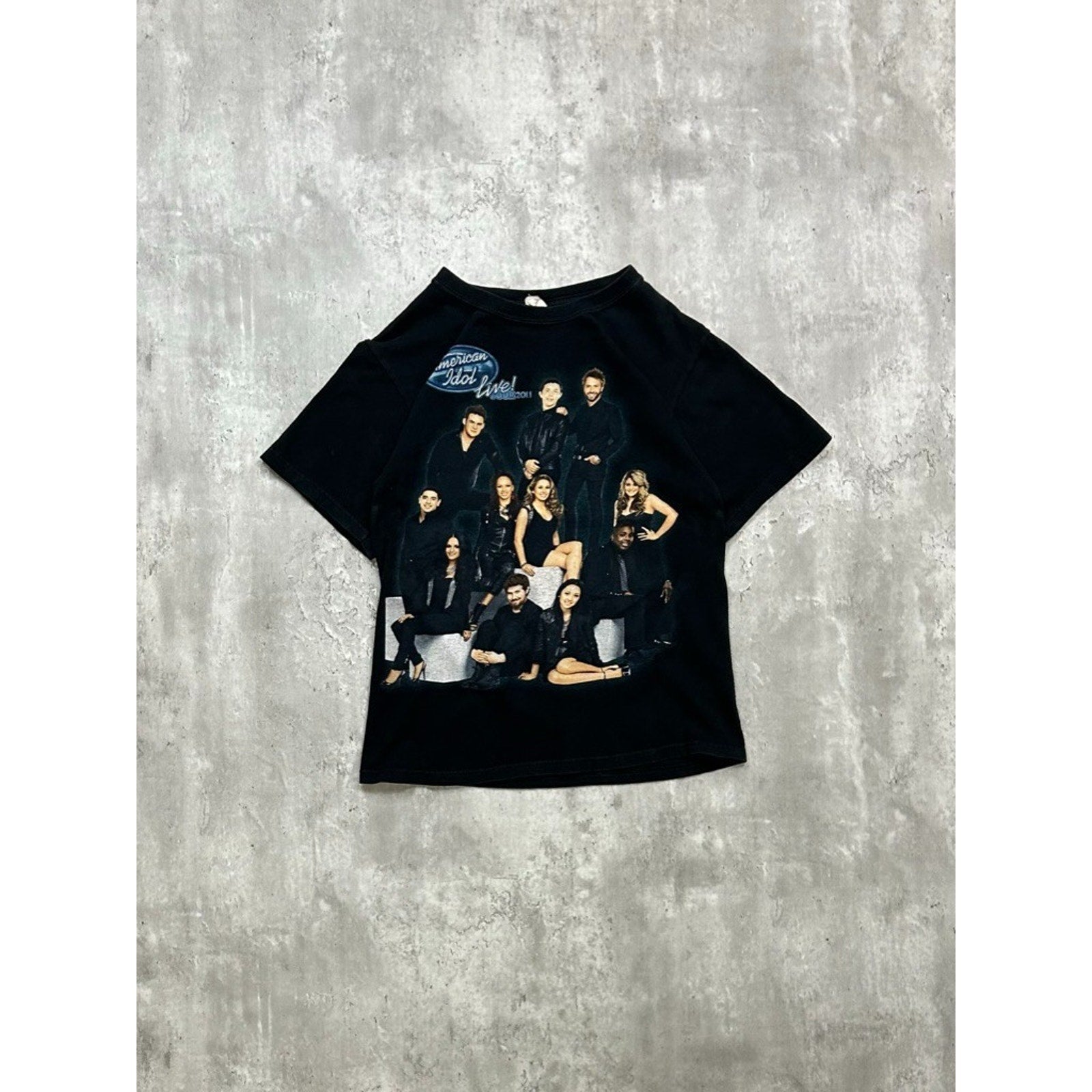 American Idol 10th Anniversary Tv Show Promo Graphic T-Shirt Size Small