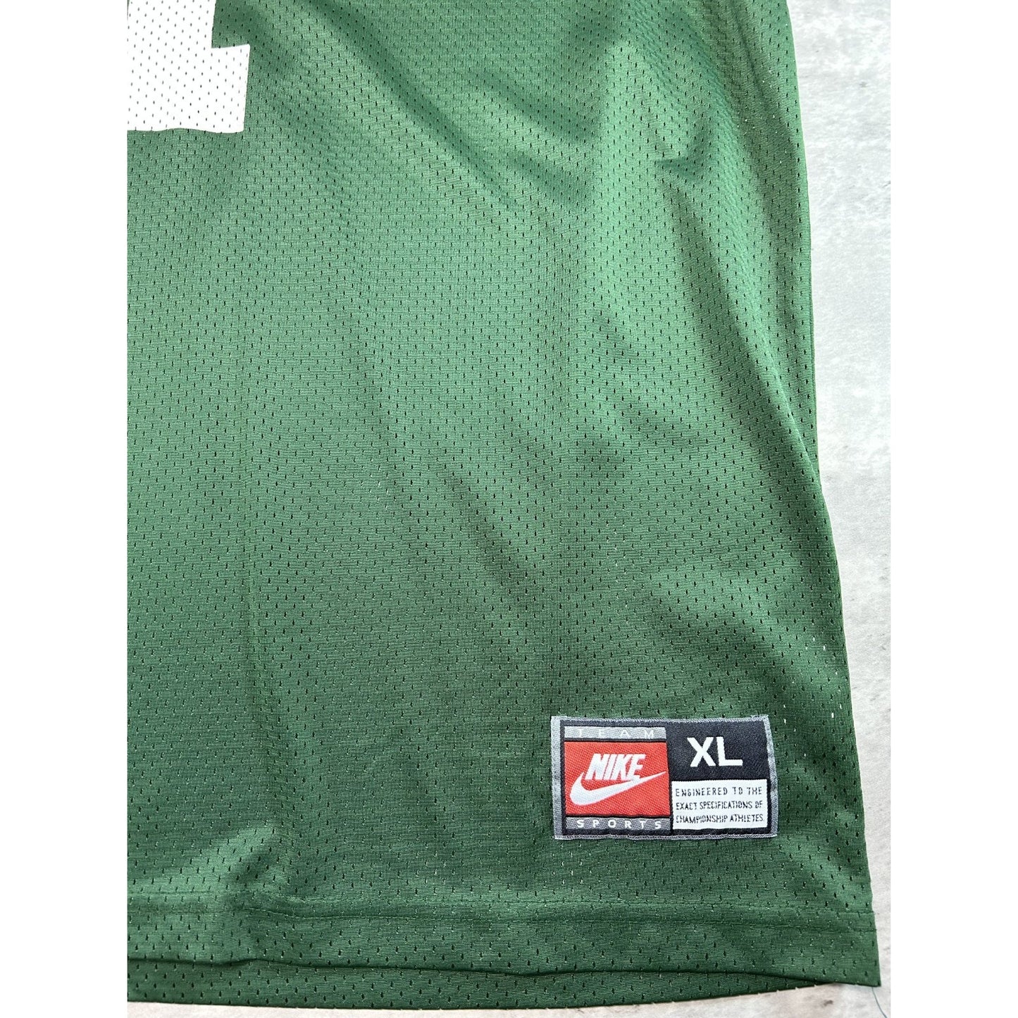 Vintage 90s Brett Favre #4 Green Bay Packers NFL Nike Football Jersey Size XL