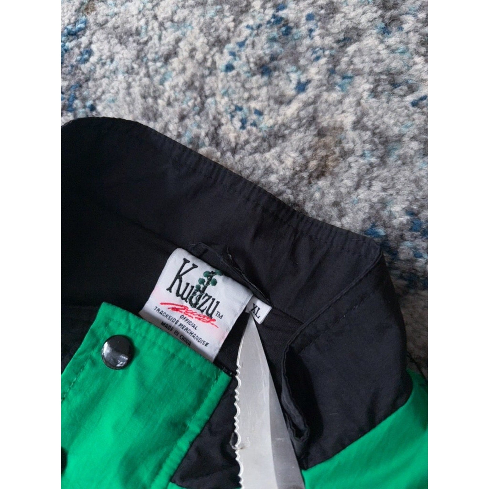 Vintage Bobby Labonte #18 Nascar Interstate Batteries Windbreaker Jacket Size XL