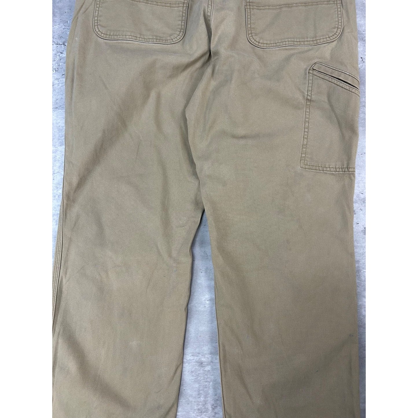 Carhartt Canvas Workwear Five Pocket Pants Size 38 Beige
