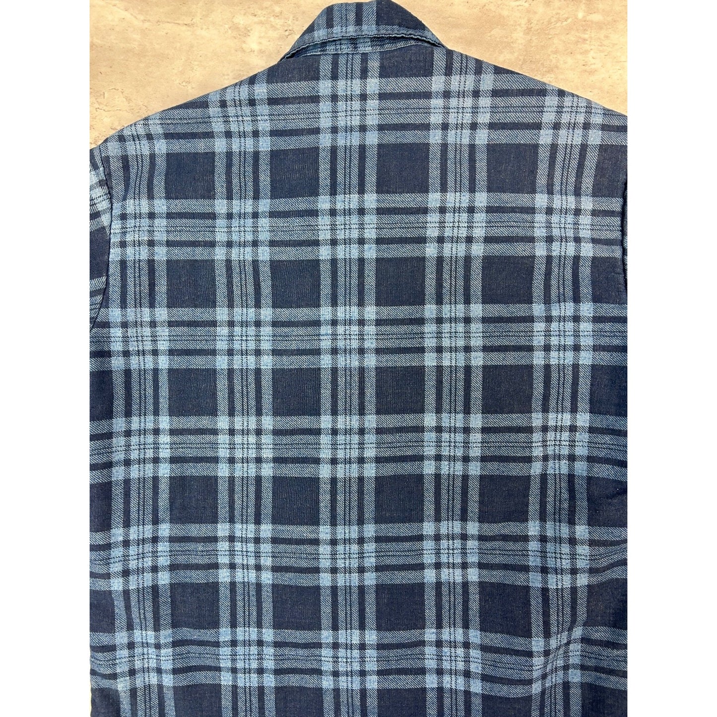 Vintage 80s/90s Insulated Plaid Long Sleeve Button Up Shirt Size Medium