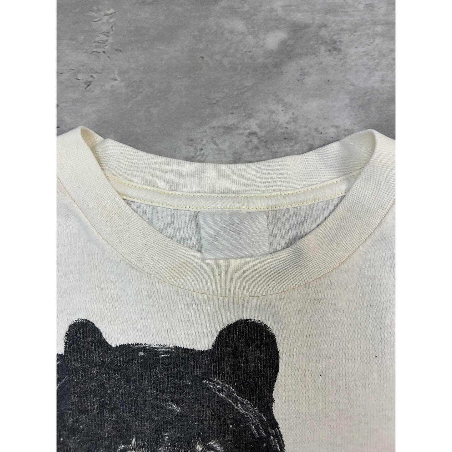 Vintage 90s Great Smoky Mountain Nature Bear Graphic Destination T-Shirt Medium