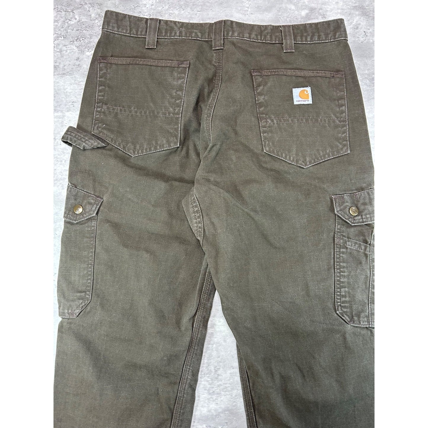 Carhartt Ripstop Canvas Workwear Carpenter Pants Size 31