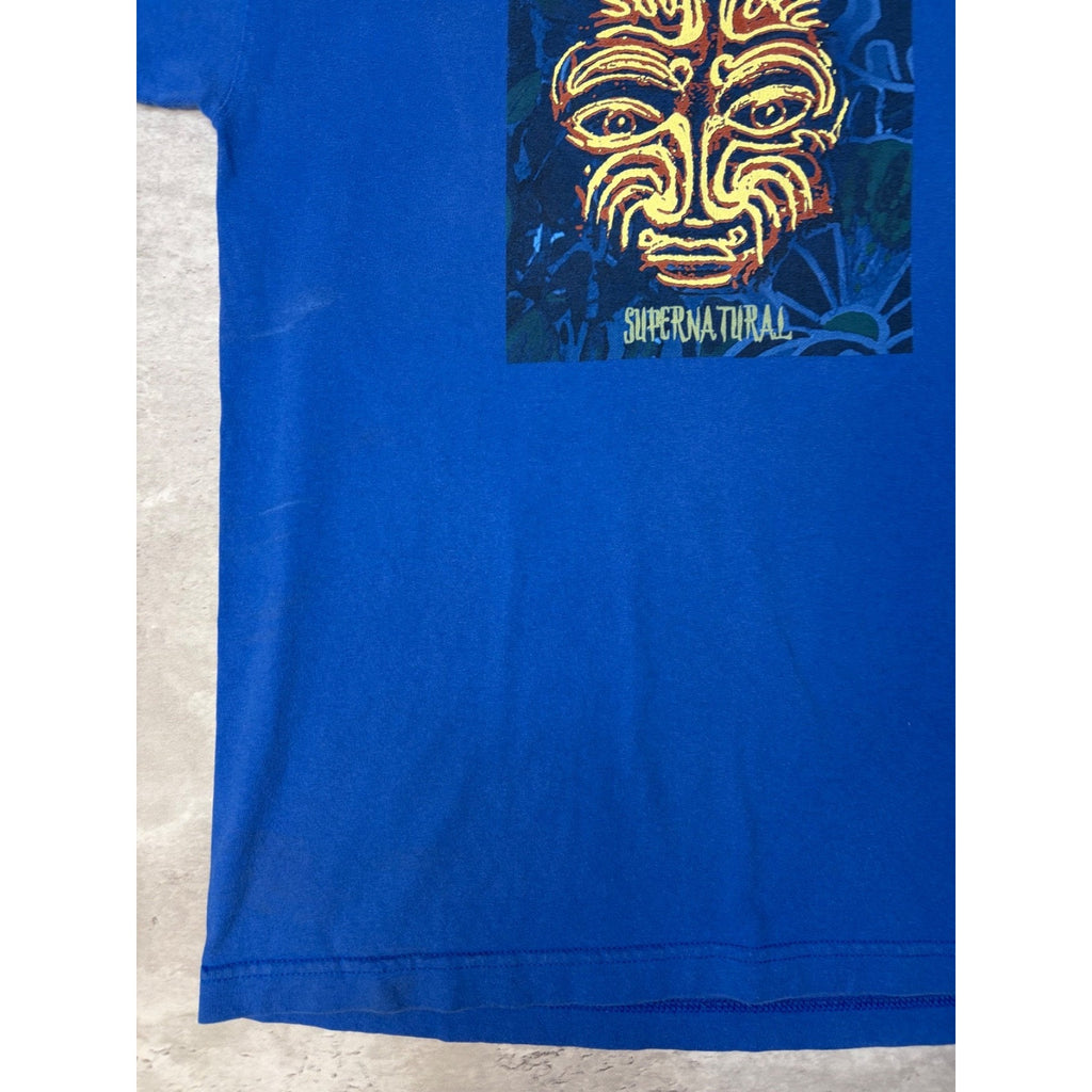 Vintage 1999 Santana Supernatural Latin Rock Band Music T-Shirt Size Large