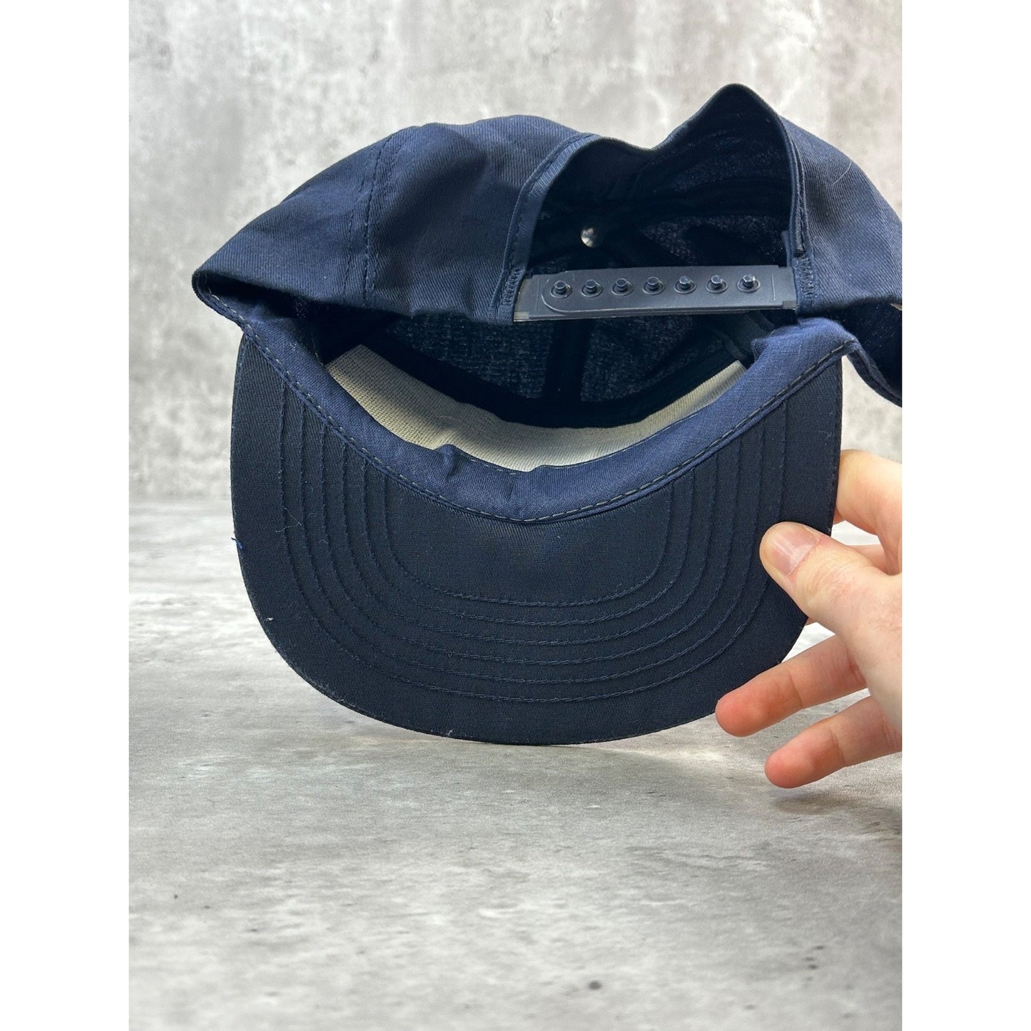 Vintage 80s/90s Budweiser King Of Beers Embroidered Patch Snapback Hat OSFA