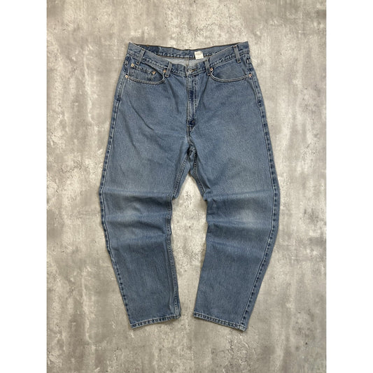 Vintage 90s Levis 550 Red Tab Light Wash Denim Pants Size 36