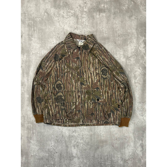 Vintage 80s/90s 10x Realtree Rio Grande Camo Hunting Jacket Size Large