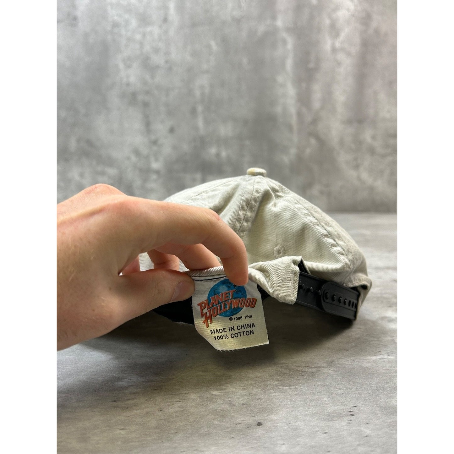 Vintage 1995 Planet Hollywood Orlando Embroidered Destination Snapback Hat OSFA