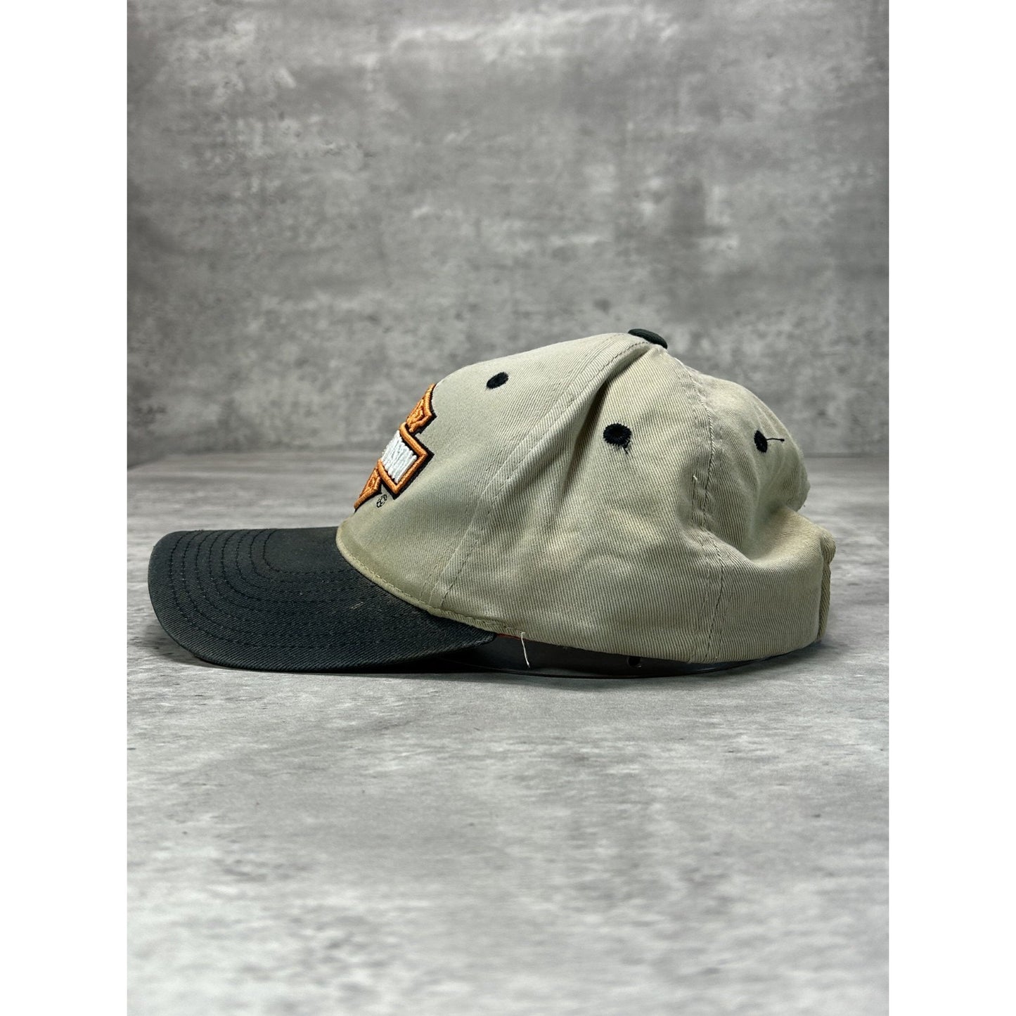 Vintage Harley Davidson Motorcycles Embroidered Classic Logo Strapback Hat OSFA