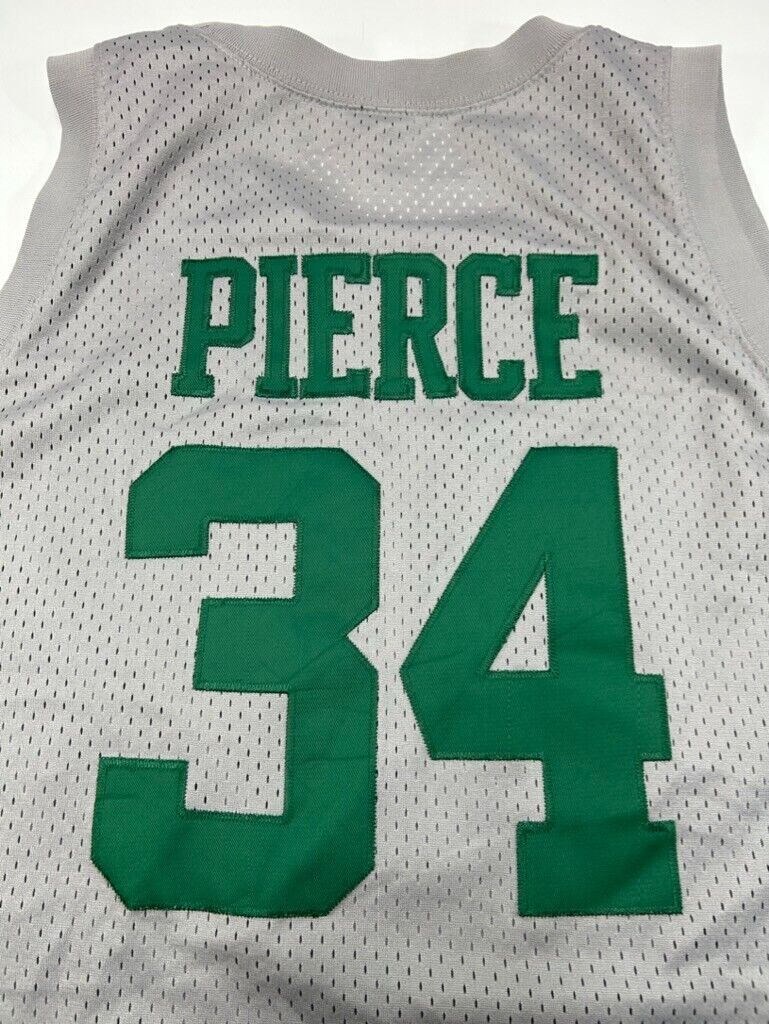 Vintage Paul Pierce #34 Boston Celtics Nike Swingman Jersey Size 2XL Gray