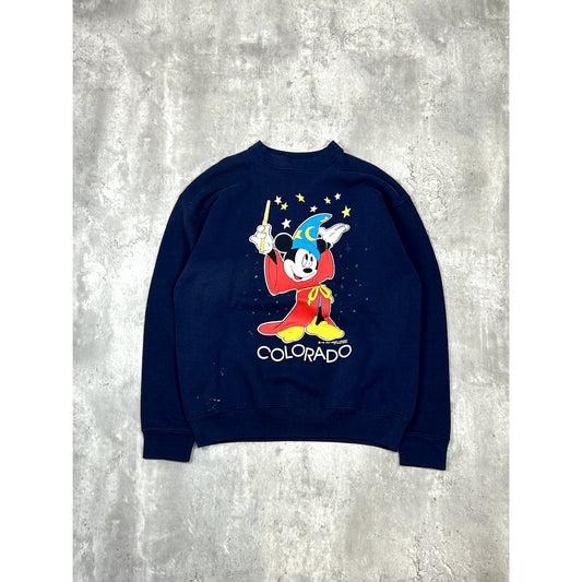 Vintage 80s/90s Disney Mickey Mouse Colorado Destination Sweatshirt Size Large