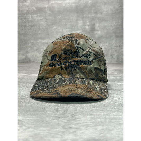 Vintage Dale Earnhardt Goodwrench Racing Nascar Realtree Camo Snapback Hat OSFA