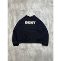 Vintage 90s DKNY Classic Spellout Graphic Crewneck Sweatshirt Size Large