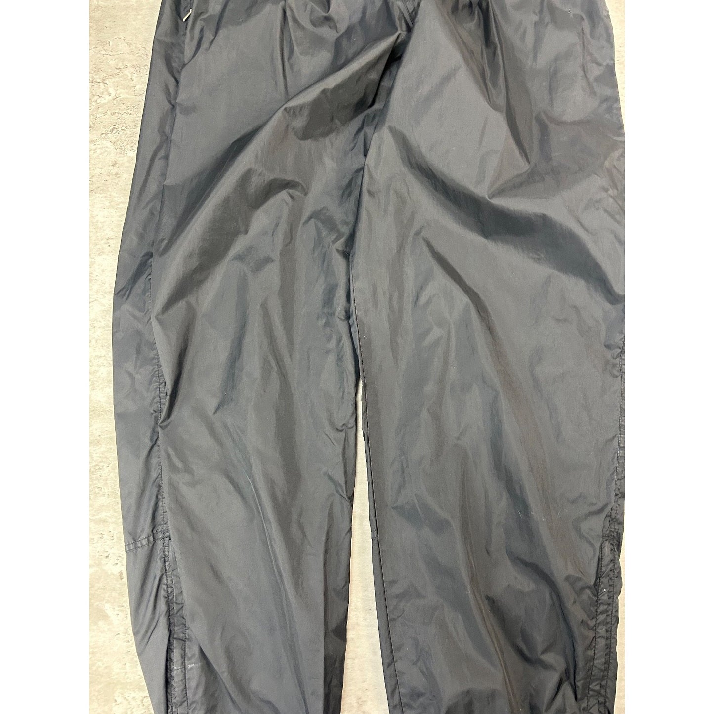 Vintage 2000s Nike Embroidered Swoosh Nylon Track Pants Size Large