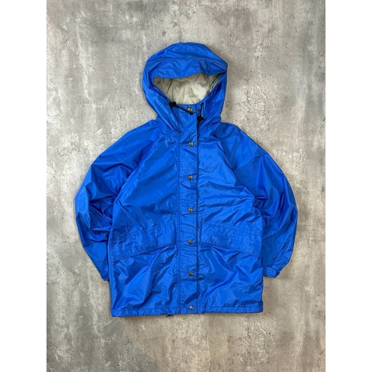 Vintage Womens 80s/90s L.L. Bean Nylon Full Zip Hooded Windbreaker Jacket Size M